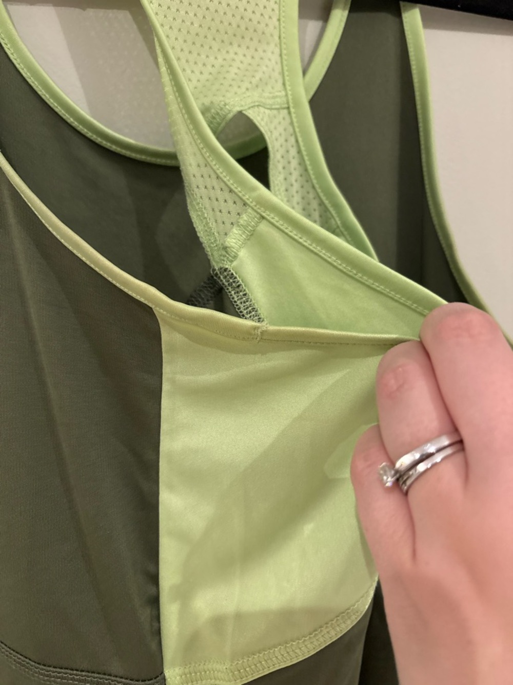Green Reebok Gym Tanktop - Picture 8 of 9